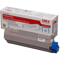 Toner OKI 43872307 (modra), original