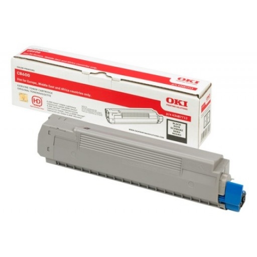 Toner OKI 43487712 (C8600) (črna), original