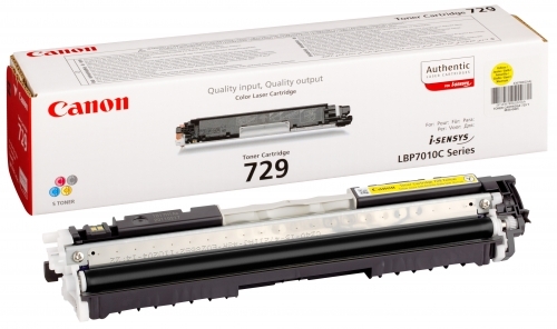 Toner Canon CRG-729 Y (4367B002AA) (rumena), original