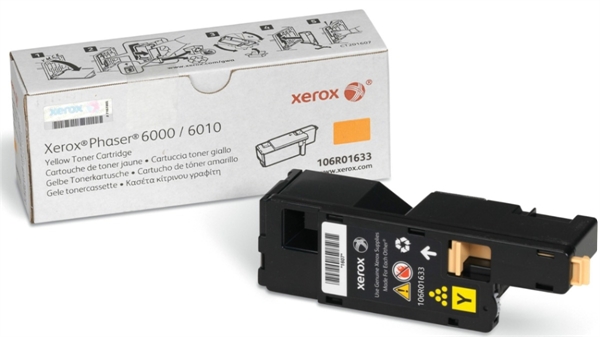 Toner Xerox 106R01633 (6015) (rumena), original