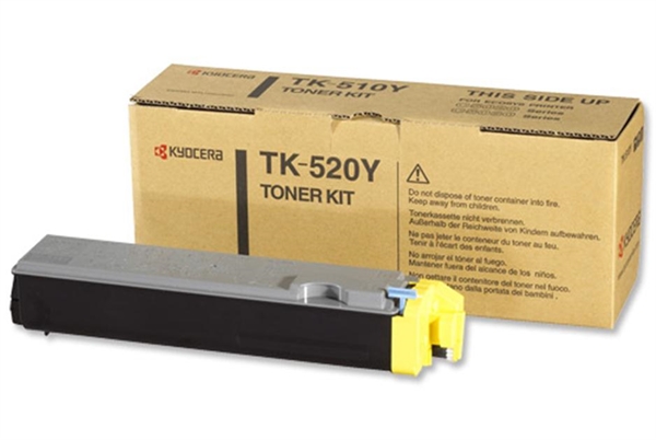 Toner Kyocera TK-520Y (rumena), original