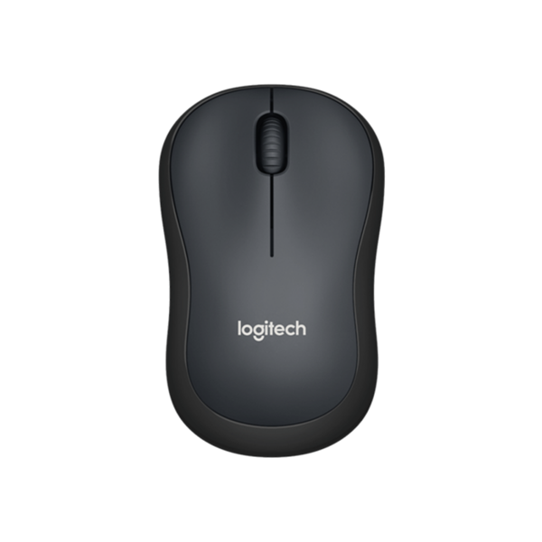 Miška Logitech M220 Silent, brezžična, črna