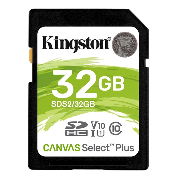 Spominska kartica Kingston SDHC Canvas Select Plus, 32 GB