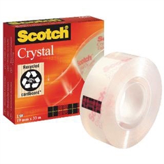 Prozoren lepilni trak 600 3M Scotch, 19 mm x 33 m