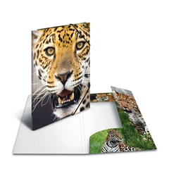 Mapa z elastiko A4 PP Herma, Leopard