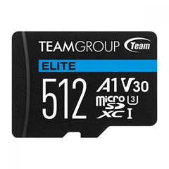 Spominska kartica Teamgroup Elite A1 MicroSD, 512 GB + adapter