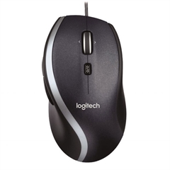 Miška Logitech M500s, žična, sivo črna