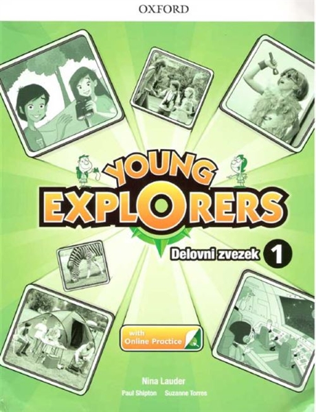 YOUNG EXPLORERS 1, DELOVNI ZVEZEK + ONLINE PRACTICE