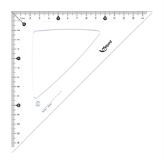 Trikotnik Maped Start 146 45°, 21 cm