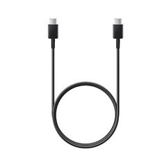 Povezovalni kabel Samsung, USB-C na USB-C, 1 m, črn