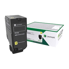 Toner Lexmark 75B20Y0 (rumena), original