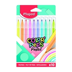 Flomastri Maped Color'peps Pastel, 10 kosov