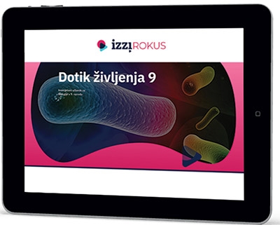 IZZIROKUS DOTIK ŽIVLJENJA 9, INTERAKTIVNI UČBENIK