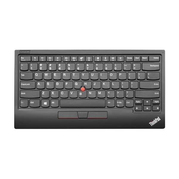 Tipkovnica Lenovo ThinkPad Trackpoint, brezžična, siva