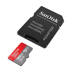 Spominska kartica SanDisk Ultra Micro SDXC UHS-I U1, 150 MB/s, 512 GB + SD Adapter