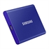 Zunanji prenosni disk Samsung T7 SSD, 1 TB, moder