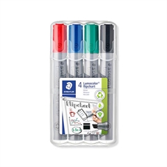 Marker Staedtler Lumocolor 356 B WP4 2-5 mm, 4 barve