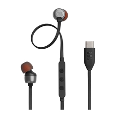 Ušesne slušalke JBL Tune 310C USB-C, žične, črne