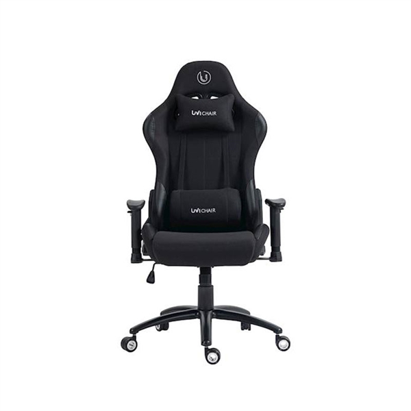 Gaming stol UVI Chair Back in Black, črn