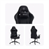 Gaming stol UVI Chair Back in Black, črn