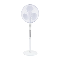 Ventilator s podstavkom Be Cool, 40 cm, bel