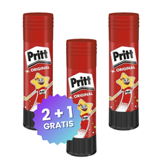 Lepilo v stiku Pritt, 20 g, 2 + 1 gratis