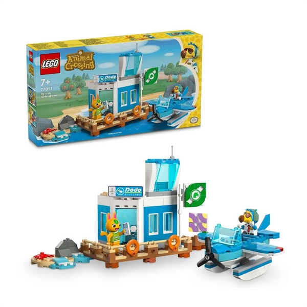 LEGO Animal Crossing: Leti z letalsko družbo Dodo Airlines