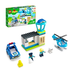 LEGO DUPLO: Policijska postaja in helikopter