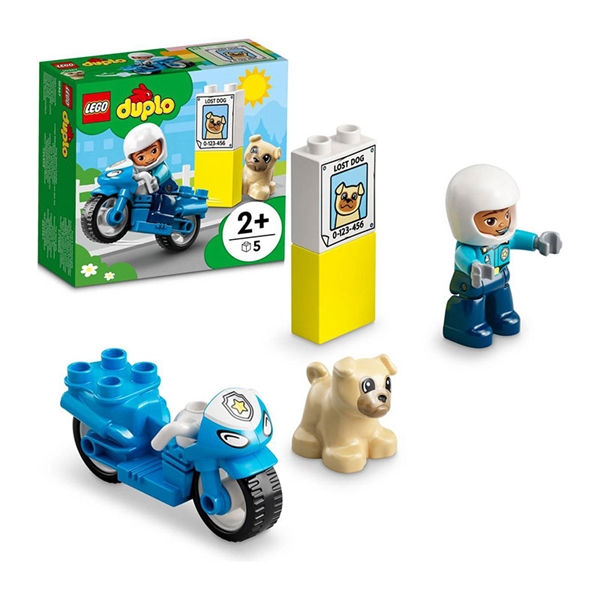 LEGO DUPLO: Policijski motor