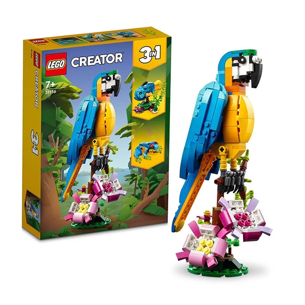 LEGO Creator 3in1: Eksotični papagaj