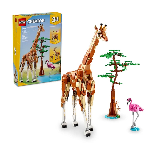 LEGO Creator 3in1: Živali na divjem safariju