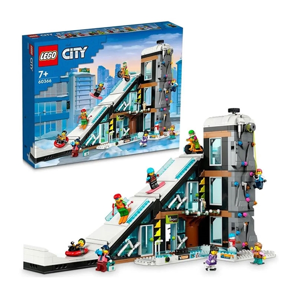 LEGO City: Smučarsko in plezalsko središče