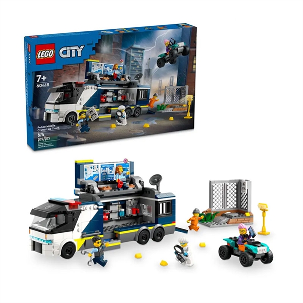 LEGO City: Policijski mobilni forenzični laboratorij