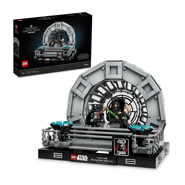 LEGO Star Wars: Diorama Imperatorjeve prestolne sobane