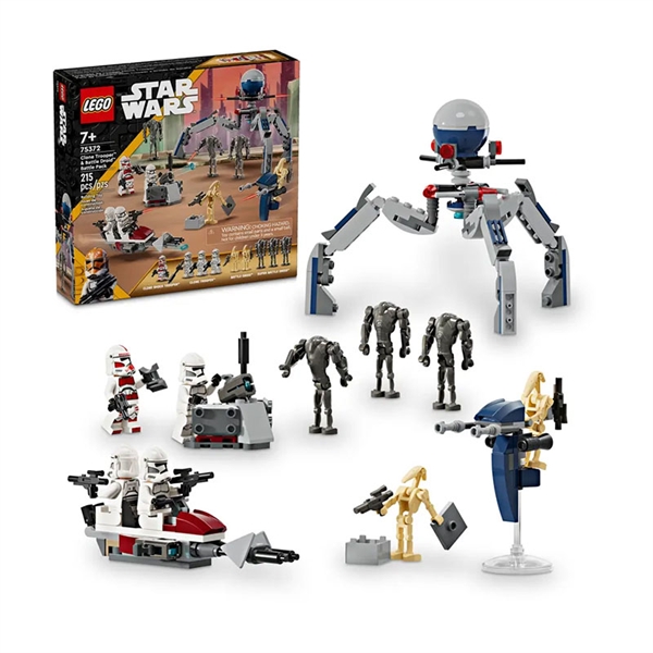 LEGO Star Wars: Bojni paket Klonski bojevnik in Bojni droid