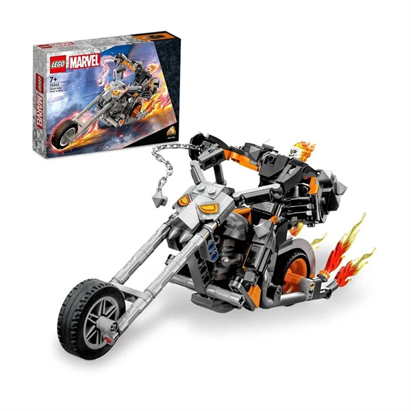 LEGO Marvel: Ghost Riderjev robot in motor