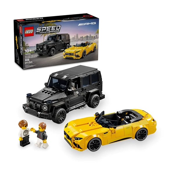 LEGO Speed Champions: Mercedes-AMG G 63 in Mercedes-AMG SL 63