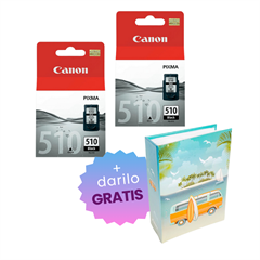 Komplet kartuš Canon PG-510 (črna), original, 2 kosa + DARILO GRATIS