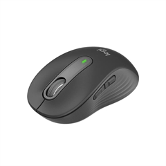 Miška Logitech Signature M650 M, brezžična, grafitna