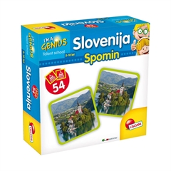 Družabna igra Lisciani spomin Slovenija