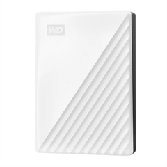 Zunanji prenosni disk WD My Passport, 6 TB, bel