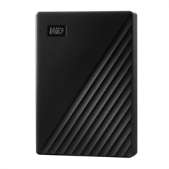 Zunanji prenosni disk WD My Passport, 6 TB, črn