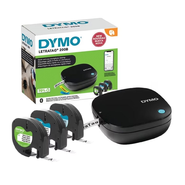 Tiskalnik nalepk Dymo LetraTag 200B Bluetooth + 3x trak SO721660